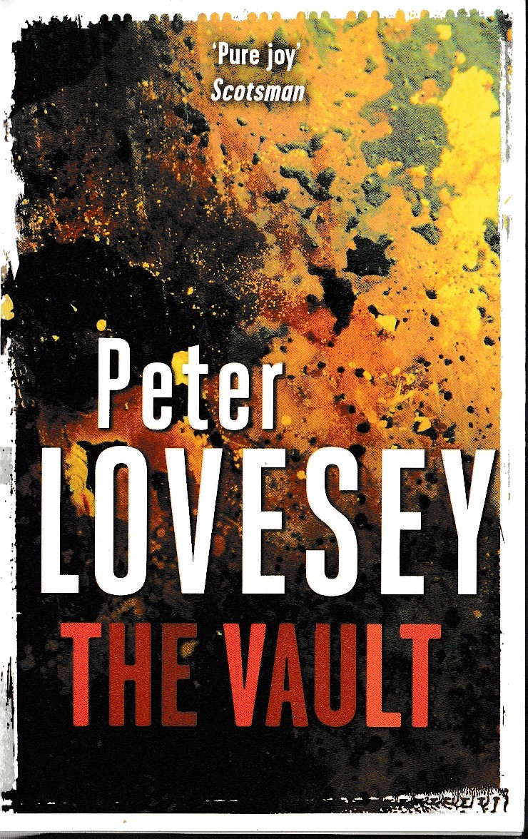 Peter Lovesey  THE VAULT front book cover image