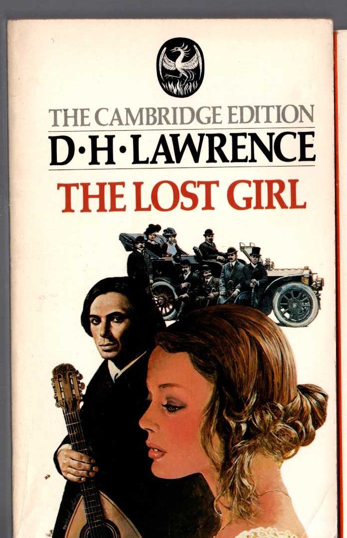 D.H. Lawrence  THE LOST GIRL front book cover image