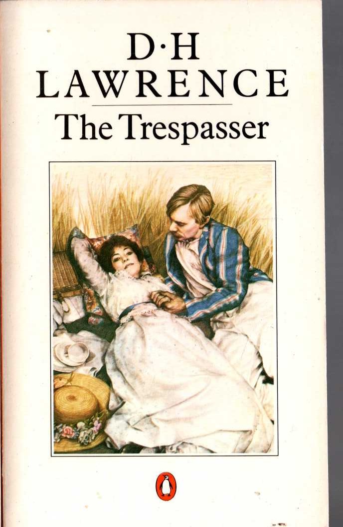 D.H. Lawrence  THE TRESPASSER front book cover image