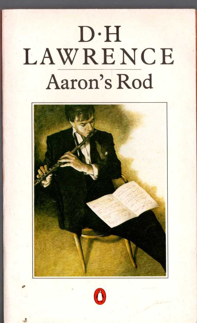 D.H. Lawrence  AARON'S ROD front book cover image