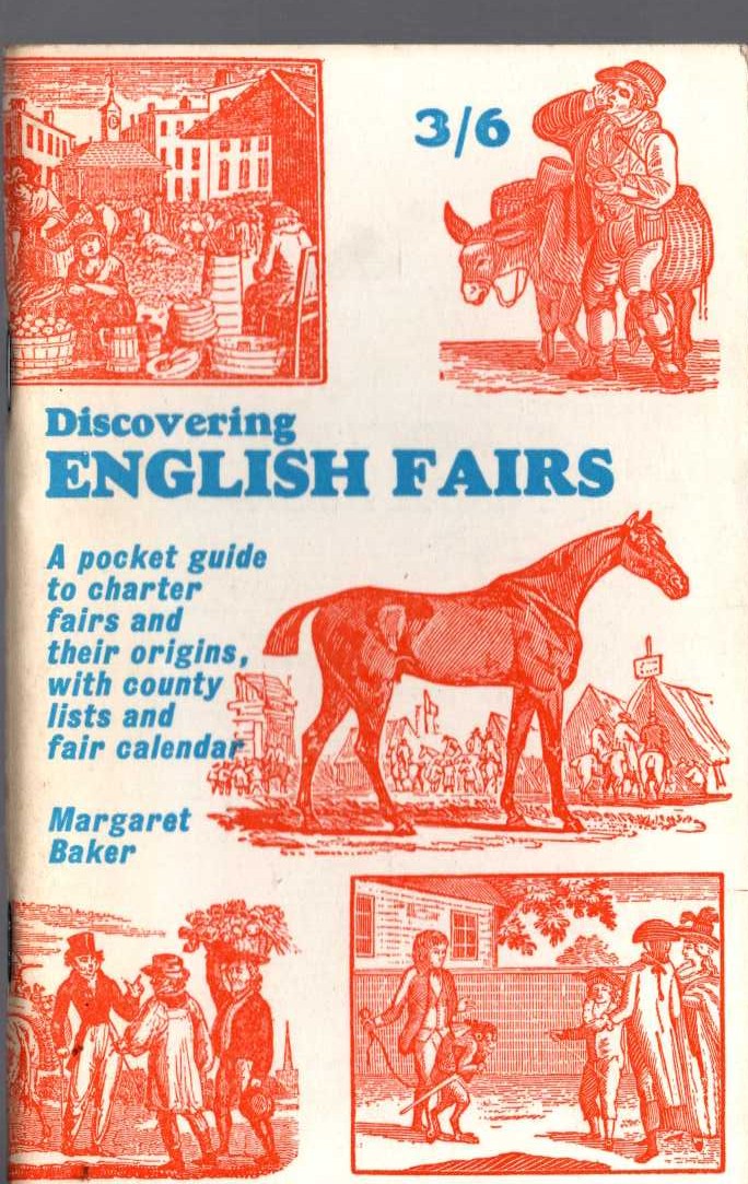 ENGLISH FAIRS, Discovering by Margaret Baker front book cover image