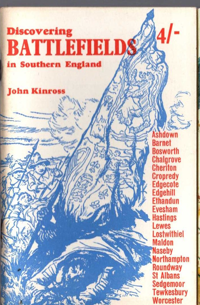 BATTLEFIELDS IN SOUTHERN ENGLAND, Discovering by John Kinross front book cover image