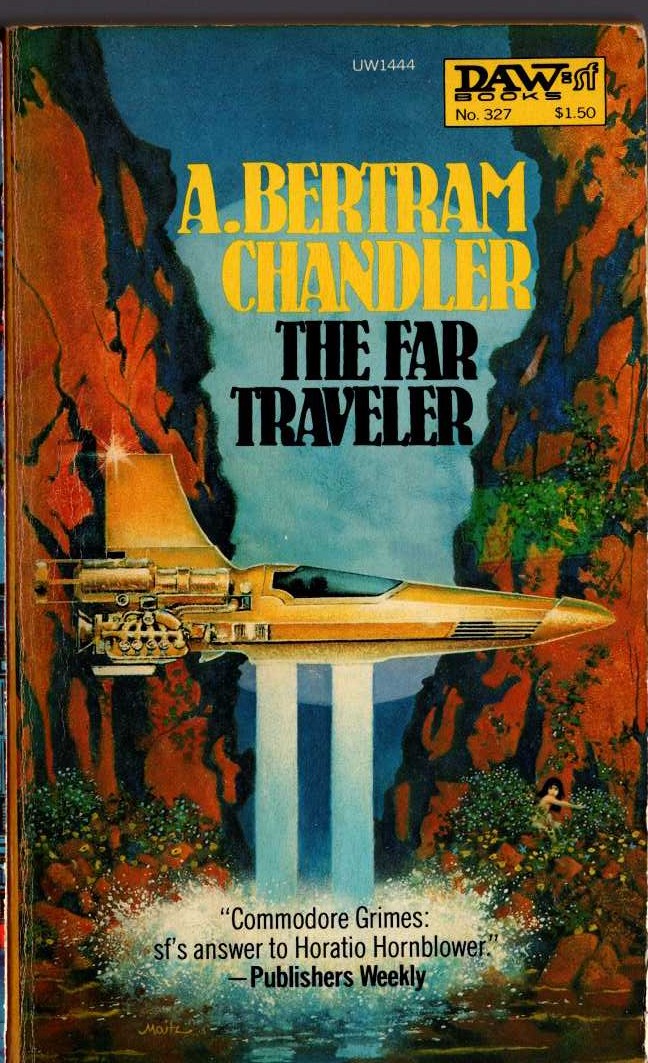 A.Bertram Chandler  THE FAR TRAVELER front book cover image