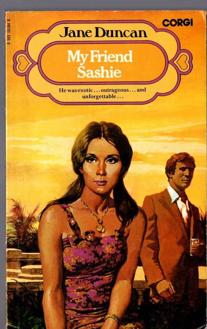 Jane Duncan  MY FRIEND SASHIE front book cover image