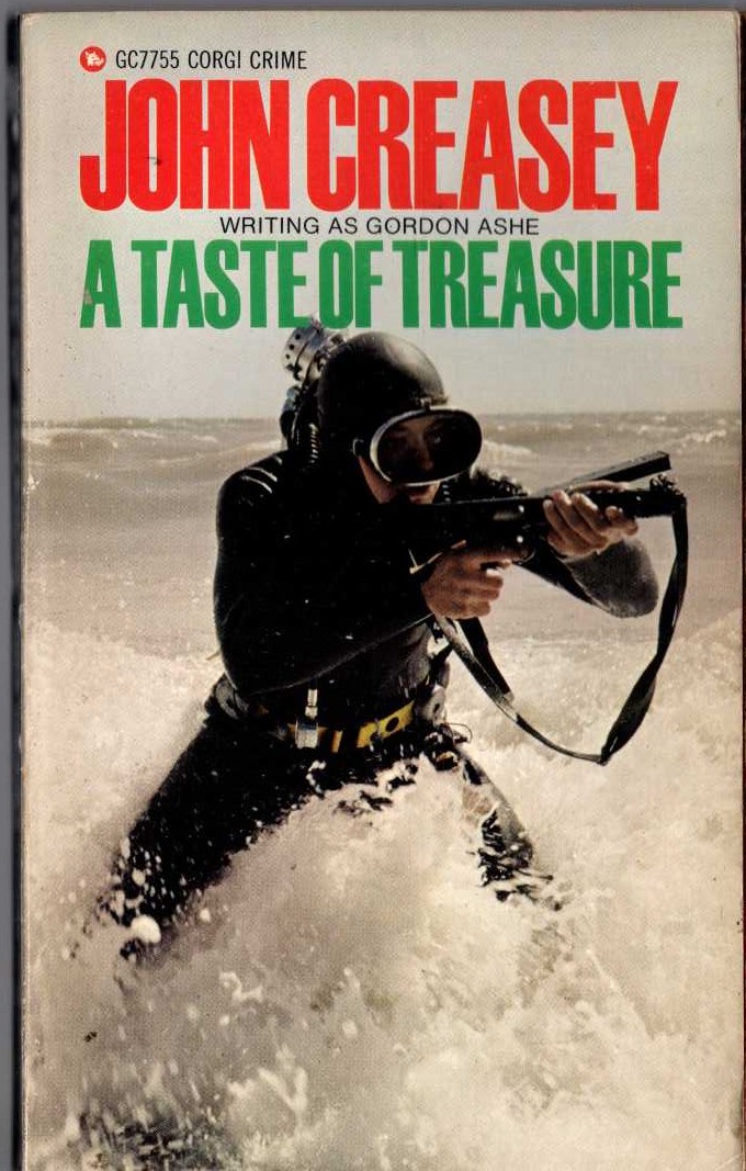 Gordon Ashe  A TASTE OF TREASURE front book cover image