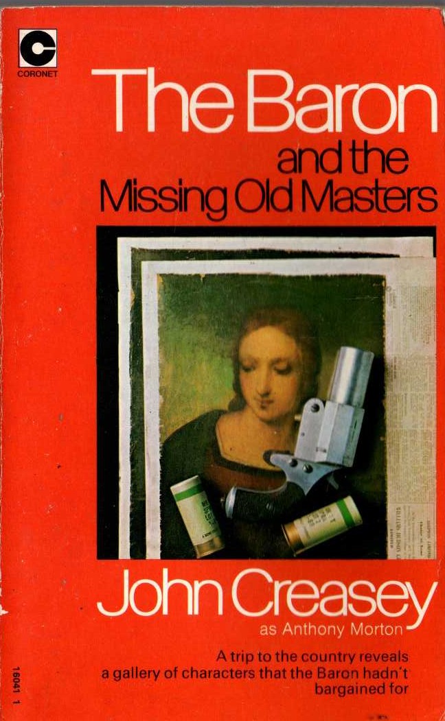 Anthony Morton  THE BARON AND THE MISSING OLD MASTERS front book cover image