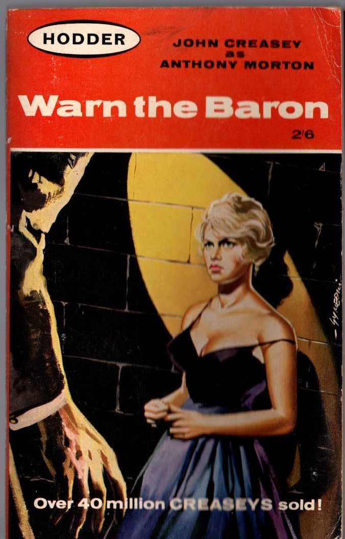 Anthony Morton  WARN THE BARON front book cover image