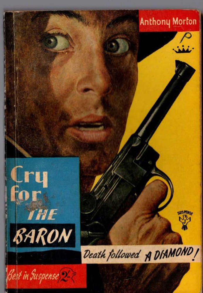 Anthony Morton  CRY FOR THE BARON front book cover image