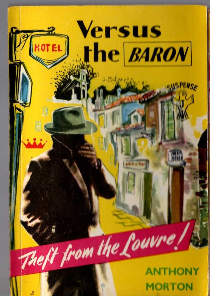 Anthony Morton  VERSUS THE BARON front book cover image