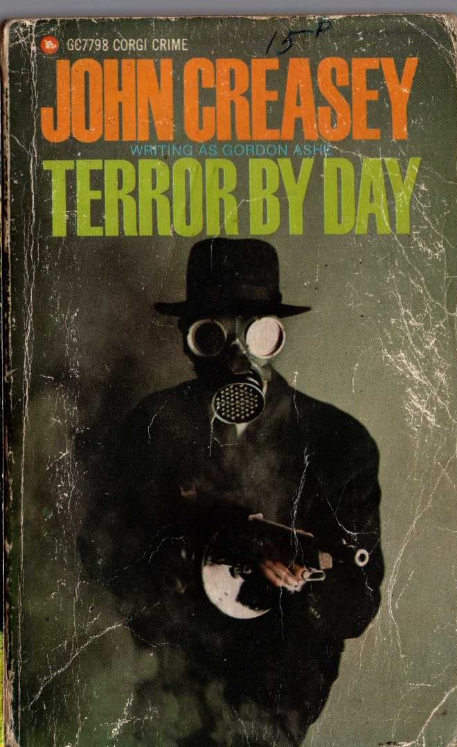 Gordon Ashe  TERROR BY DAY front book cover image