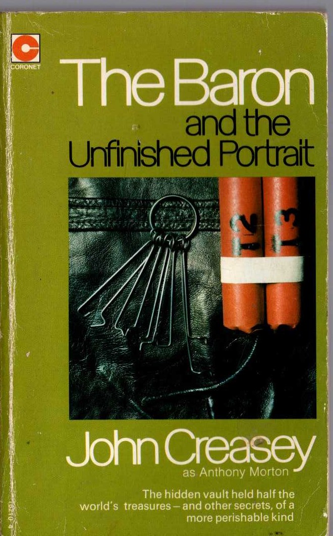 Anthony Morton  THE BARON AND THE UNFINISHED PORTRAIT front book cover image