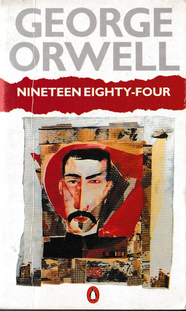 George Orwell  NINETEEN EIGHTY-FOUR [1984] front book cover image