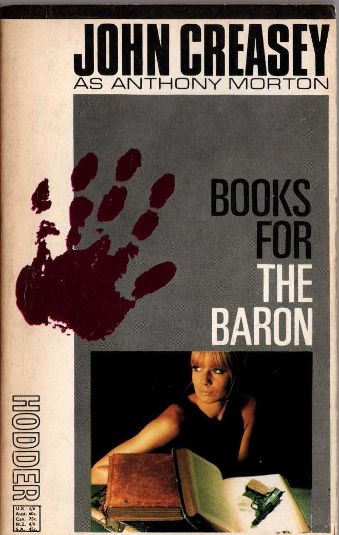 Anthony Morton  BOOKS FOR THE BARON front book cover image