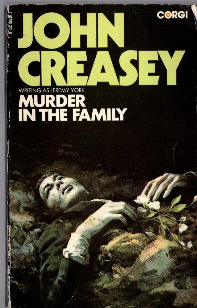 Jeremy York  MURDER IN THE FAMILY front book cover image