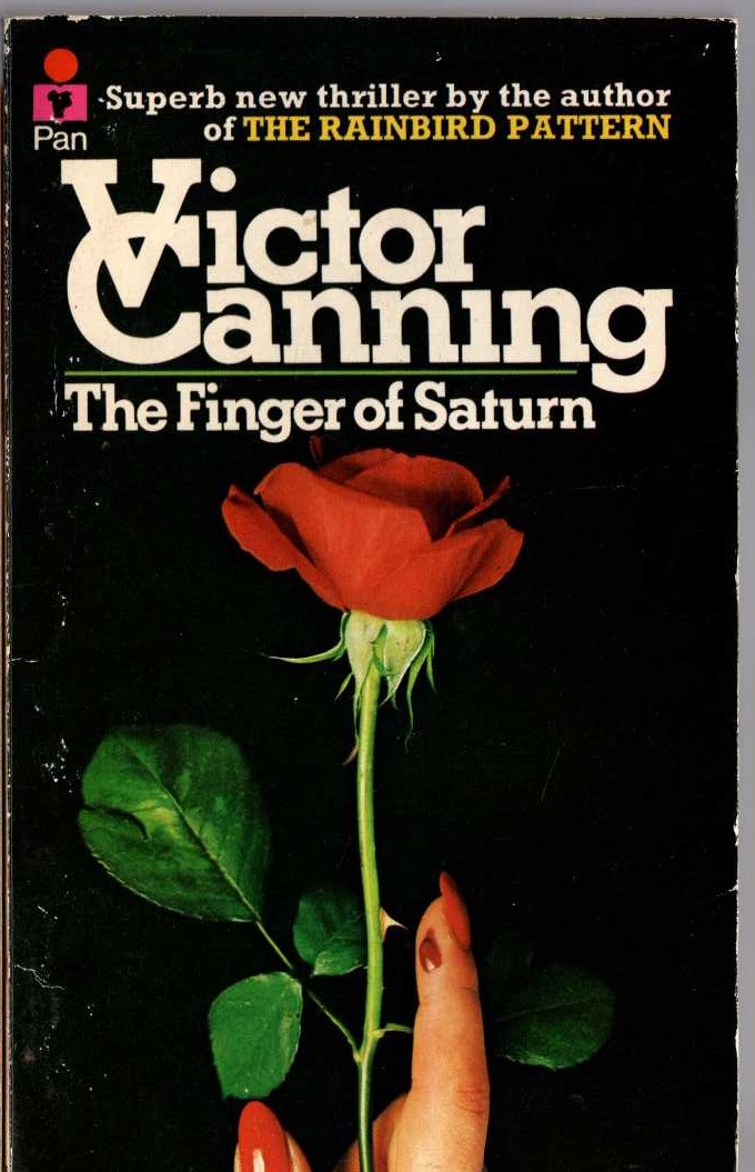 Victor Canning  THE FINGER OF SATURN front book cover image