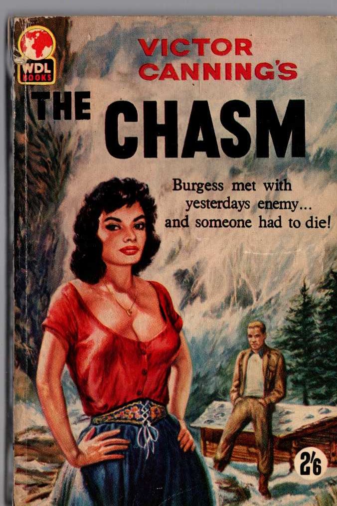 Victor Canning  THE CHASM front book cover image