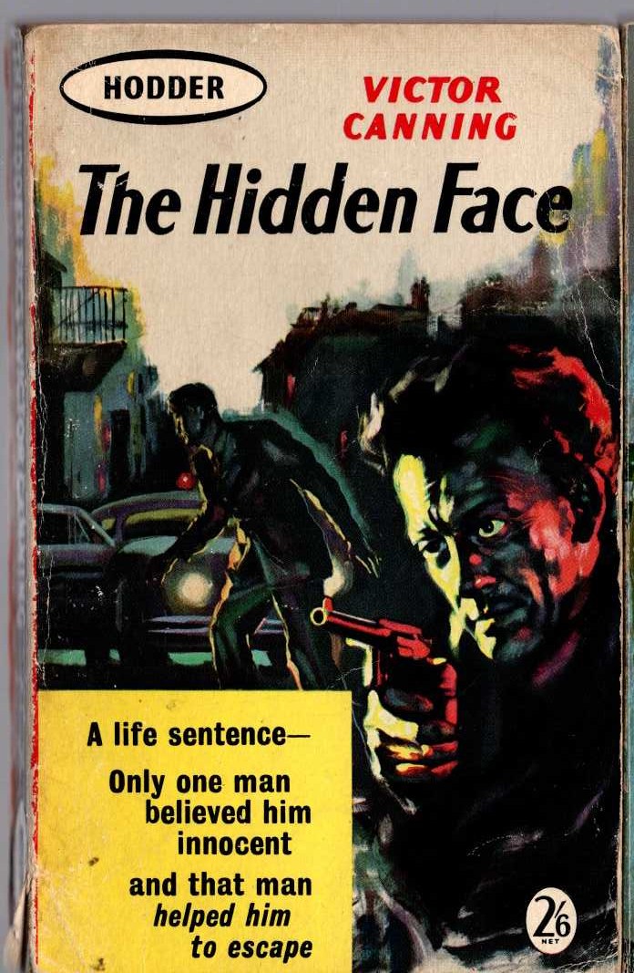 Victor Canning  THE HIDDEN FACE front book cover image