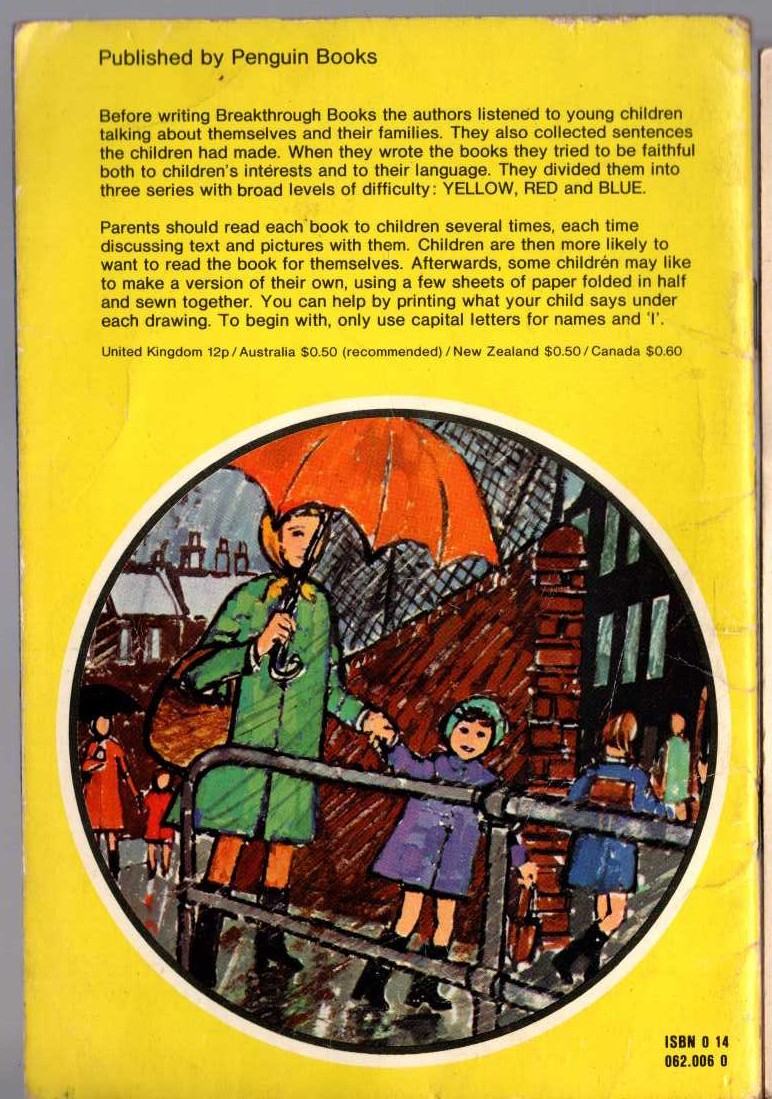 Various   A RAINY DAY magnified rear book cover image