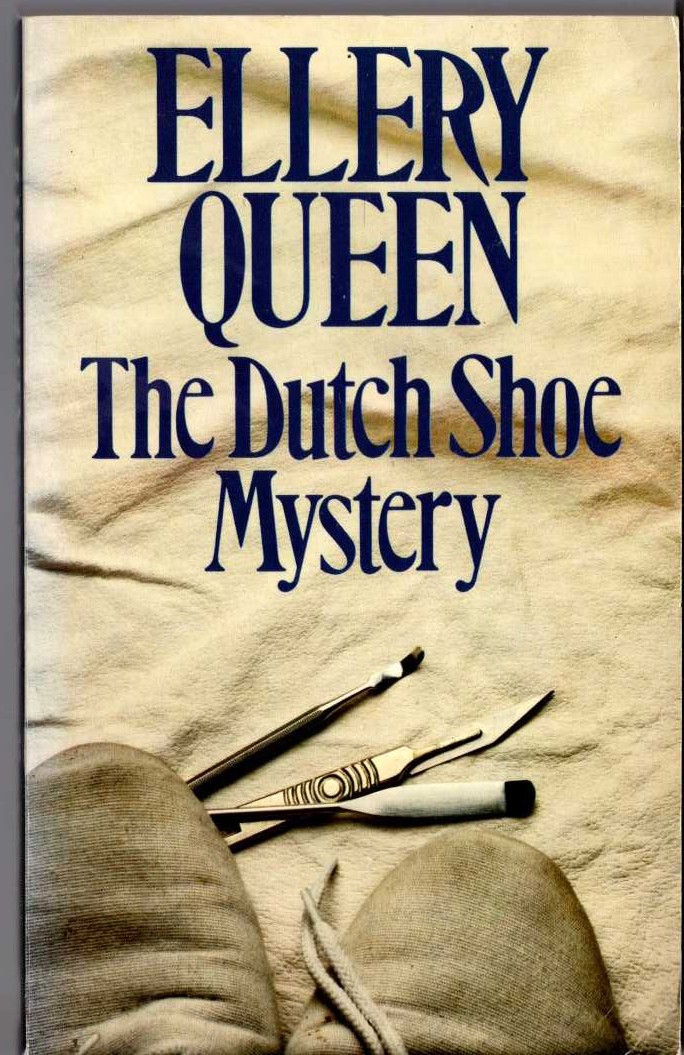 Ellery Queen  THE DUTCH SHOE MYSTERY front book cover image