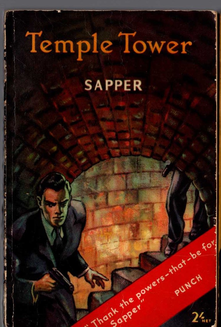 'Sapper'   TEMPLE TOWER front book cover image