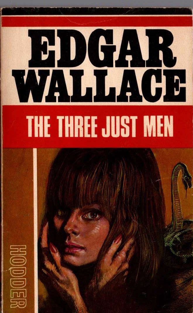 Edgar Wallace  THE THREE JUST MEN front book cover image