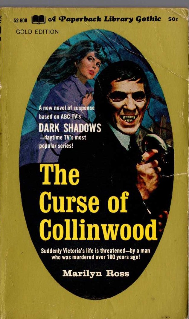 Marilyn Ross  THE CURSE OF COLLINWOOD front book cover image