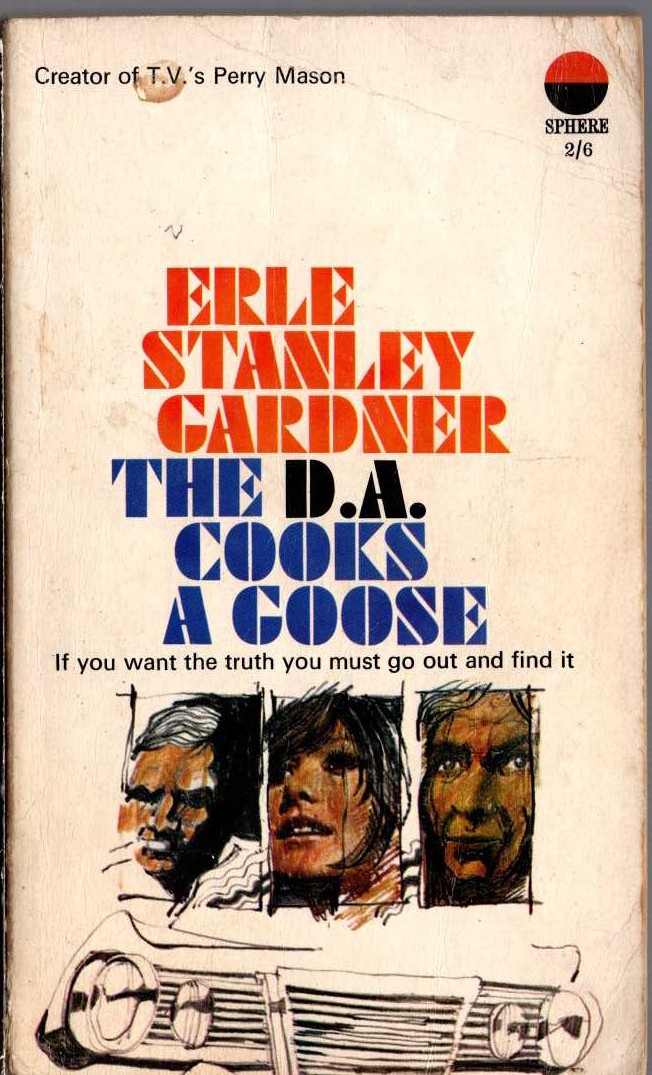 Erle Stanley Gardner  THE D.A. COOKS A GOOSE front book cover image