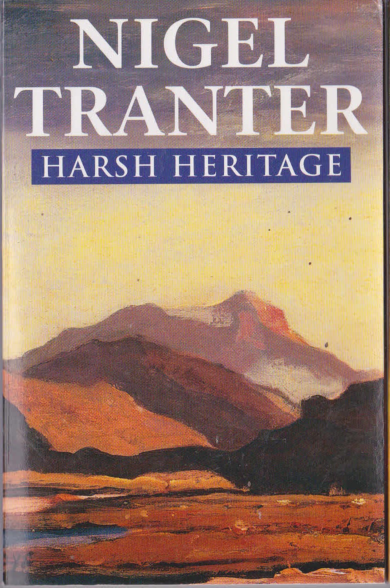 Nigel Tranter  HARSH HERITAGE front book cover image