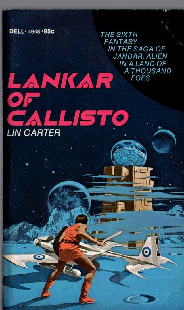 Lin Carter  LANKAR OF CALLISTO front book cover image