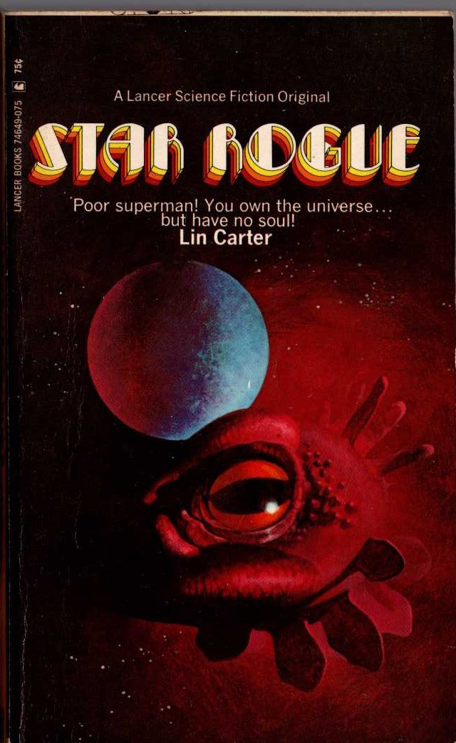 Lin Carter  STAR ROGUE front book cover image