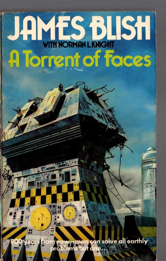 James Blish  A TORRENT OF FACES front book cover image