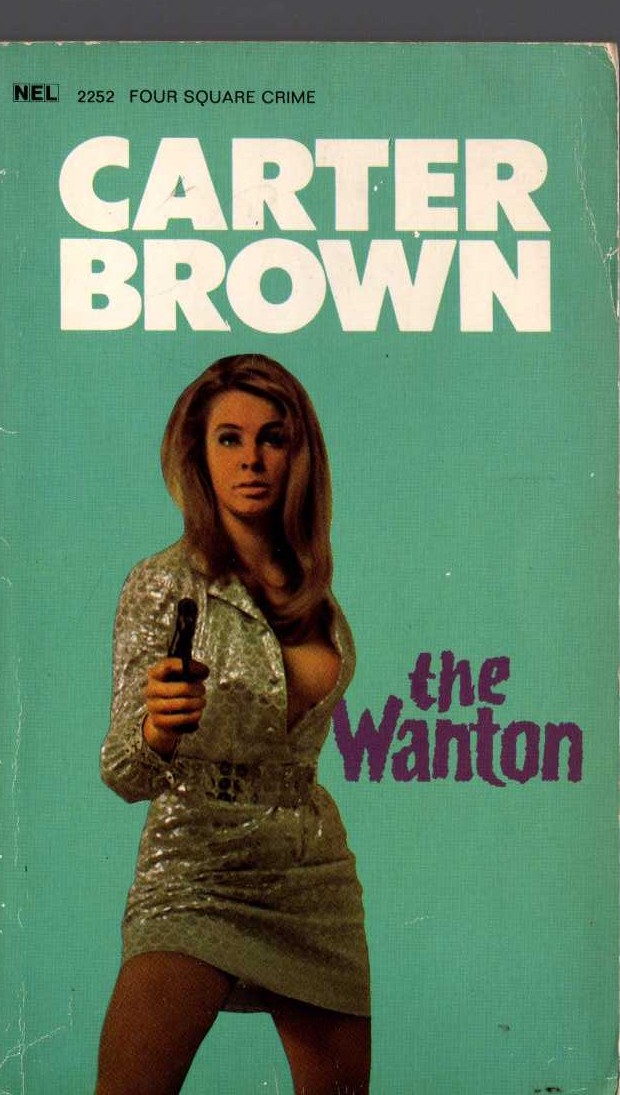 Carter Brown  THE WANTON front book cover image