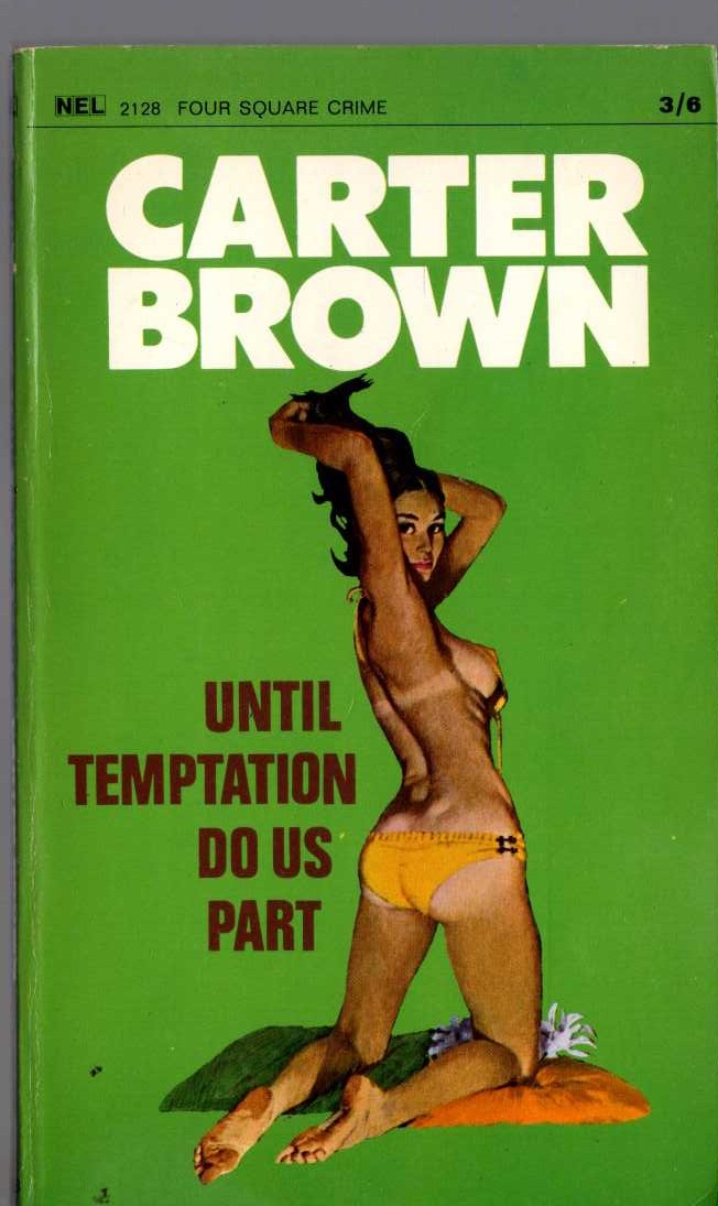 Carter Brown  UNTIL TEMPTATION DO US PART front book cover image