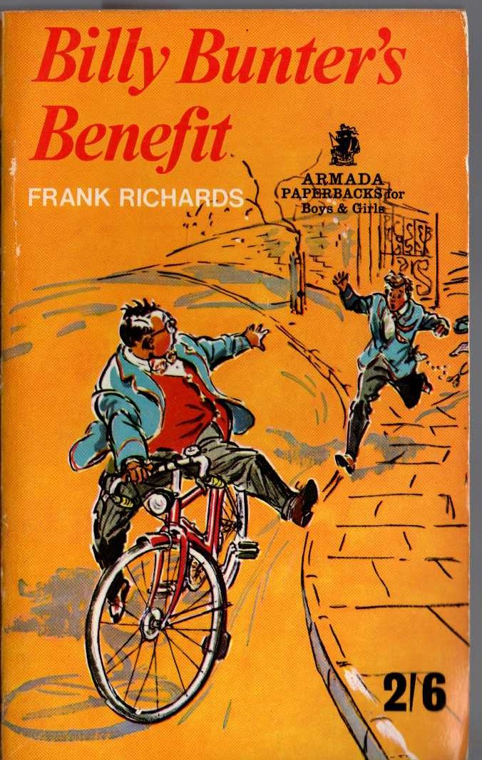 Frank Richards  BILLY BUNTER'S BENEFIT front book cover image