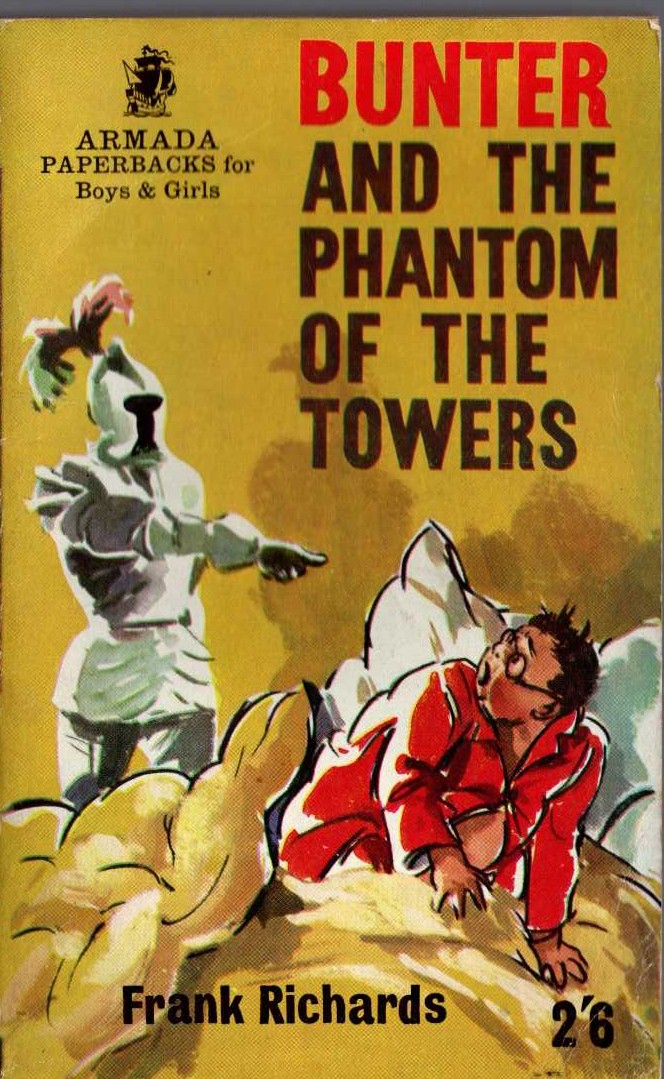 Frank Richards  BUNTER AND THE PHANTOM OF THE TOWERS front book cover image