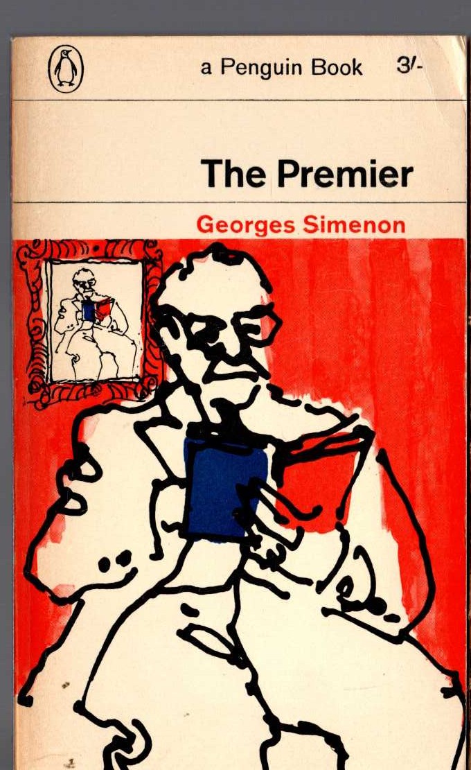 Georges Simenon  THE PREMIER front book cover image