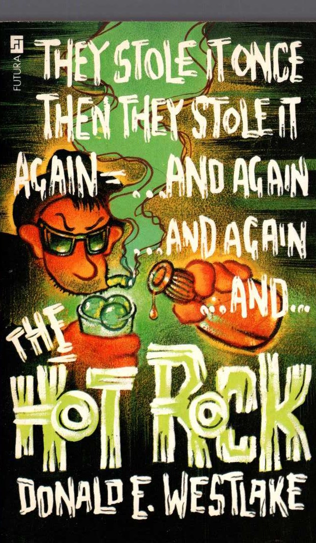 Donald E. Westlake  THE HOT ROCK front book cover image