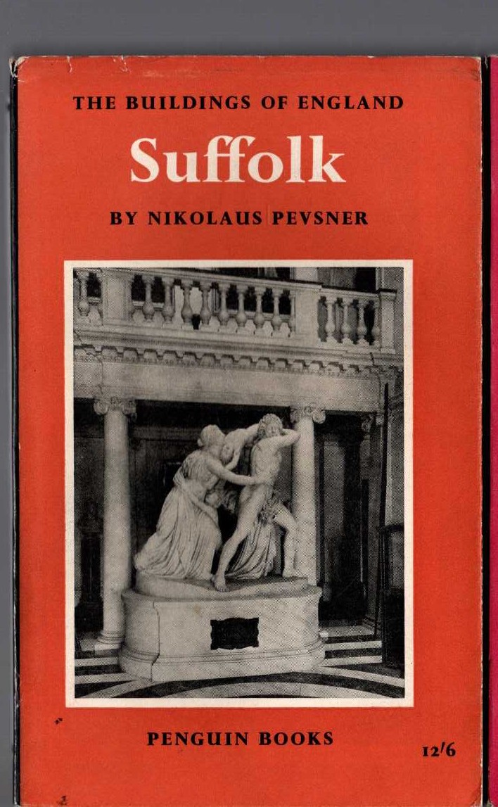 Nikolaus Pevsner  SUFFOLK (Buildings of England) front book cover image