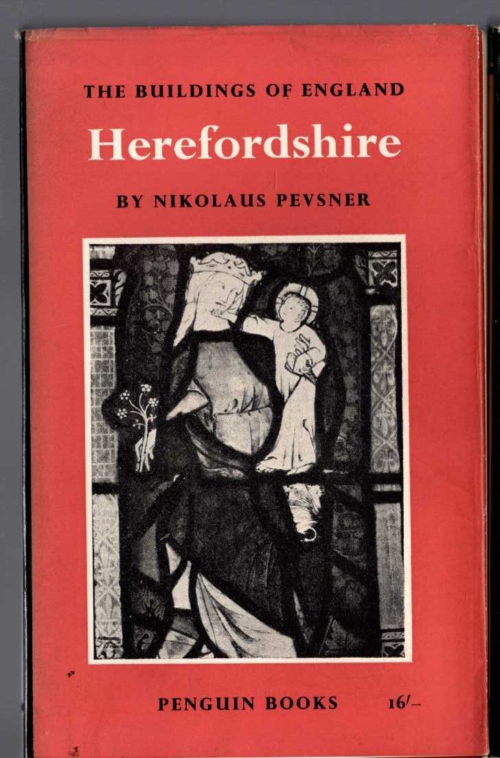 Nikolaus Pevsner  HEREFORDSHIRE (Buildings of England) front book cover image