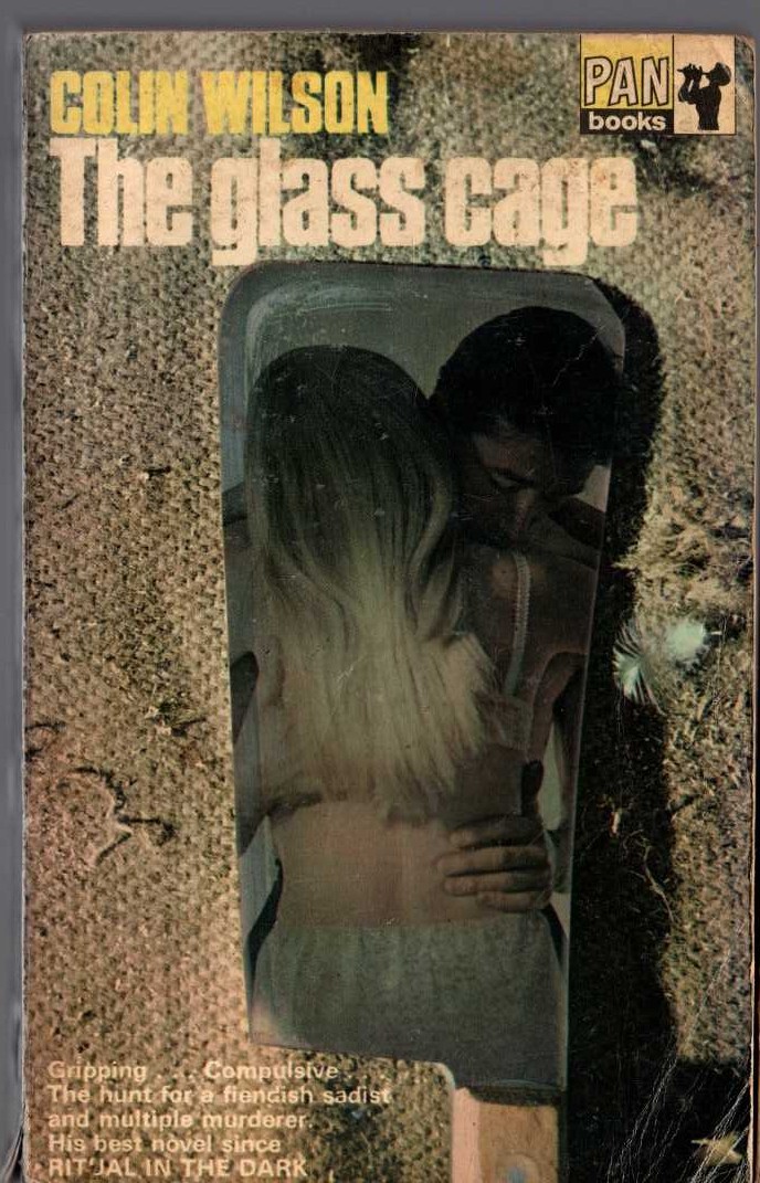 Colin Wilson  THE GLASS CAGE front book cover image