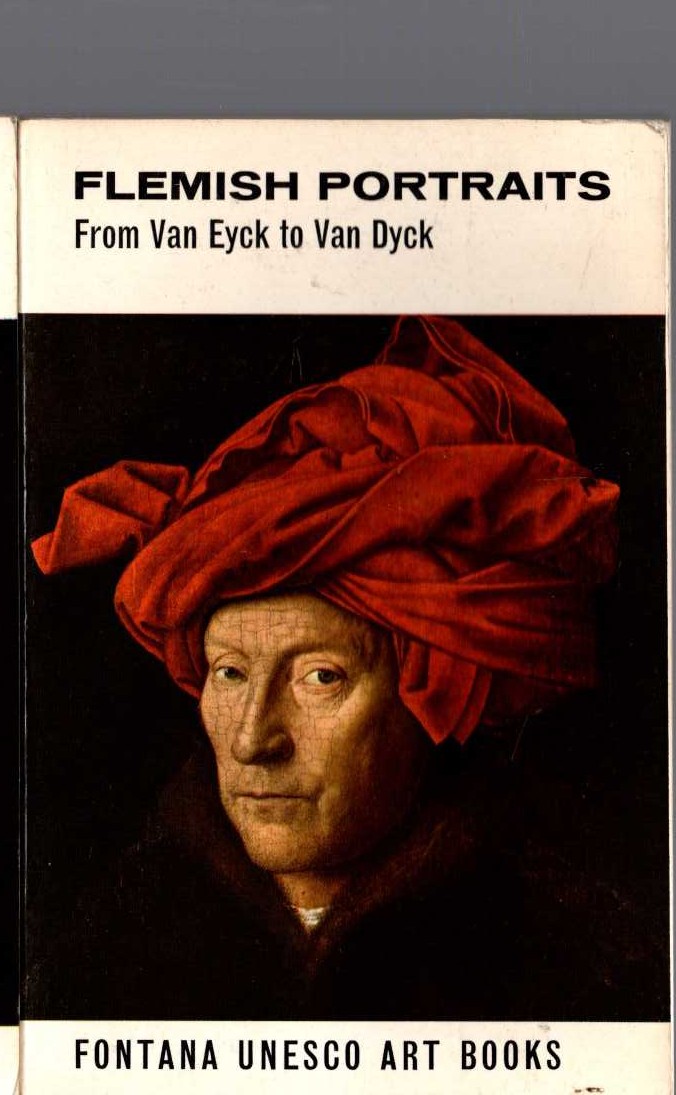 FLEMISH PORTRAITS. From Van Eyck to Van Dyck text by Emile Langui front book cover image