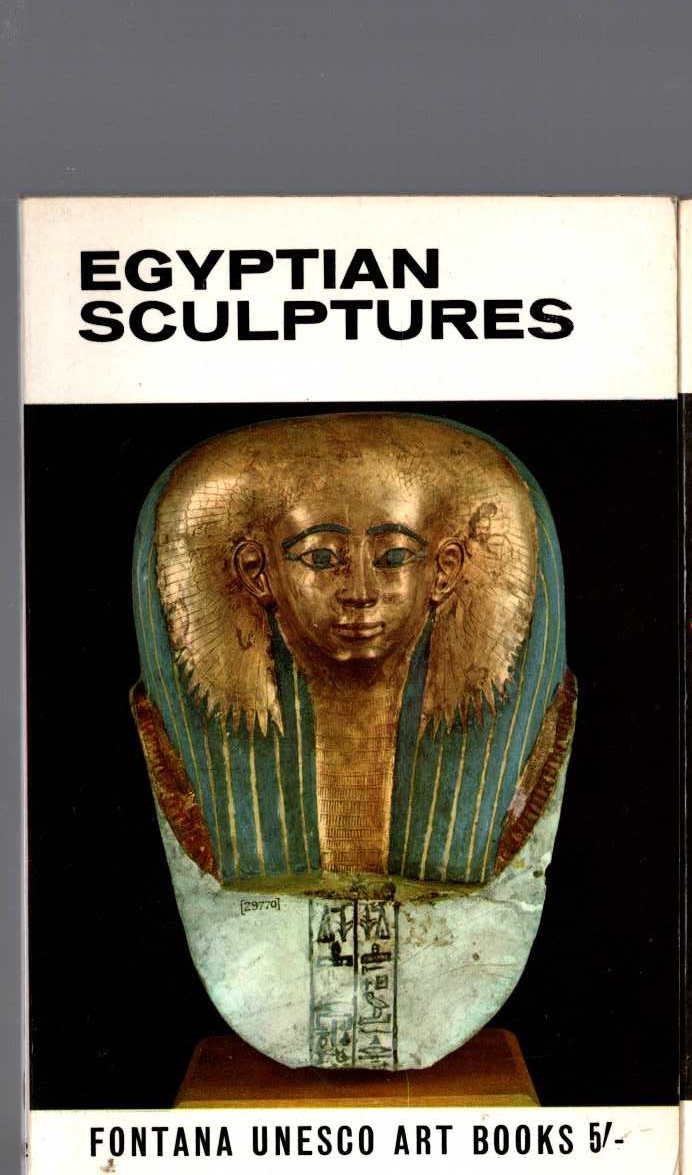 EGYPTIAN SCULPTURES text by T.G.H.James front book cover image