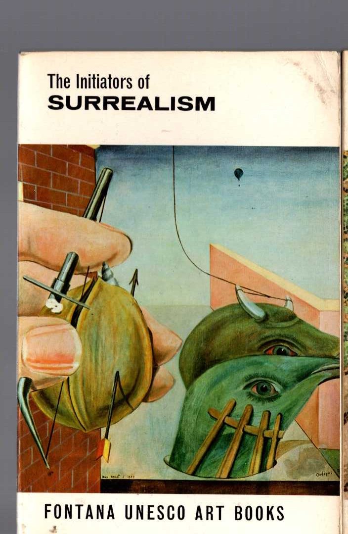 THE INITIATORS OF SURREALISM text by Patrick Waldberg front book cover image