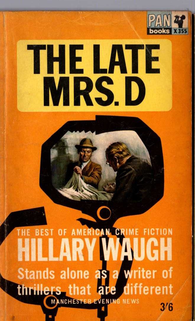 Hillary Waugh  THE LATE MRS.D front book cover image