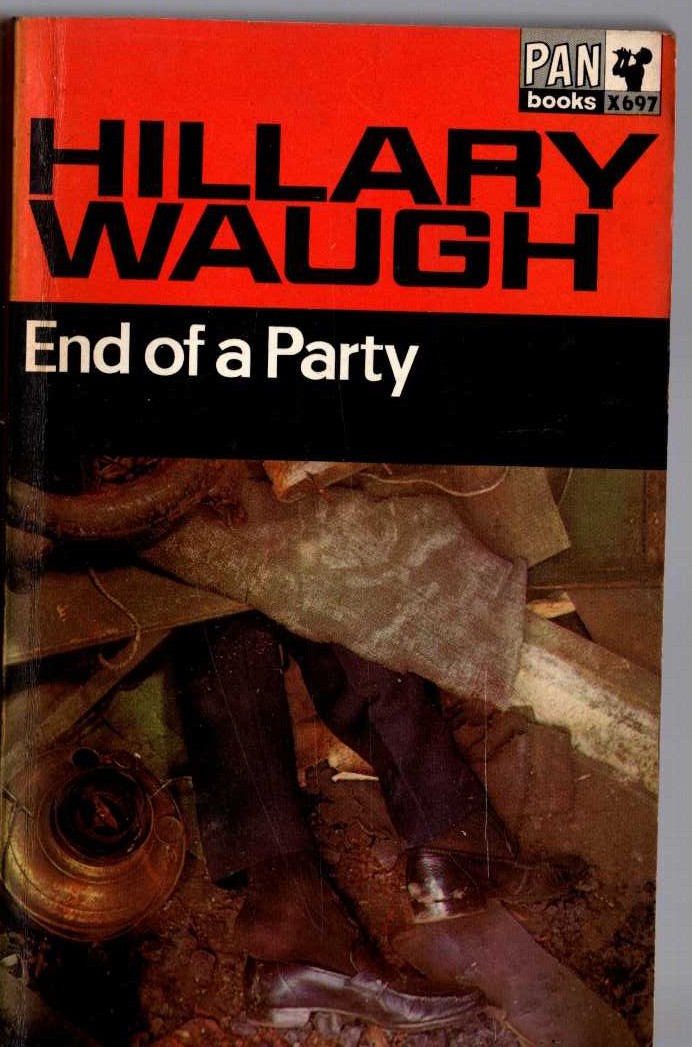 Hillary Waugh  END OF A PARTY front book cover image