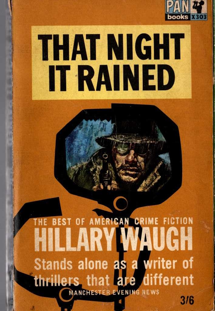 Hillary Waugh  THAT NIGHT IT RAINED front book cover image