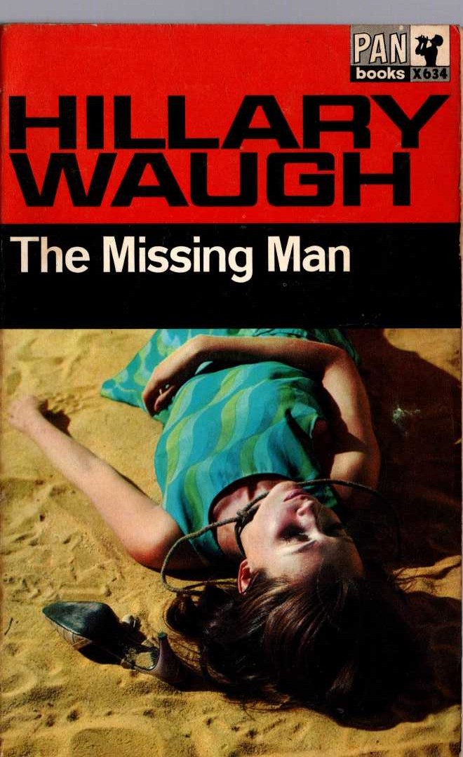 Hillary Waugh  THE MISSING MAN front book cover image