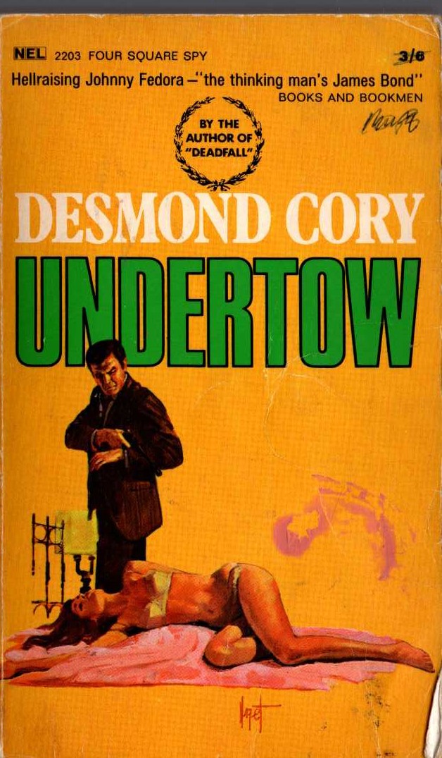 Desmond Cory  UNDERTOW front book cover image