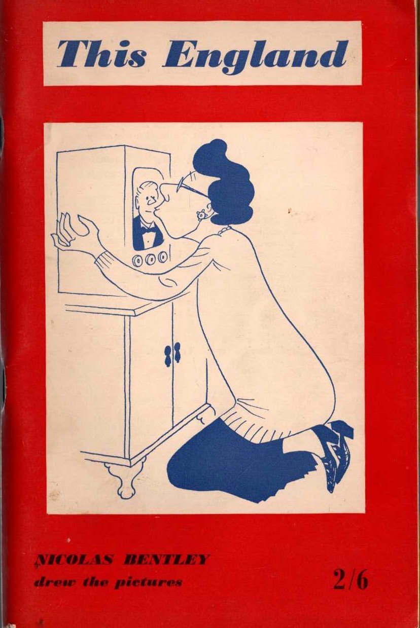 Audrey Hilton (edits) THIS ENGLAND 1953 - 1957 front book cover image