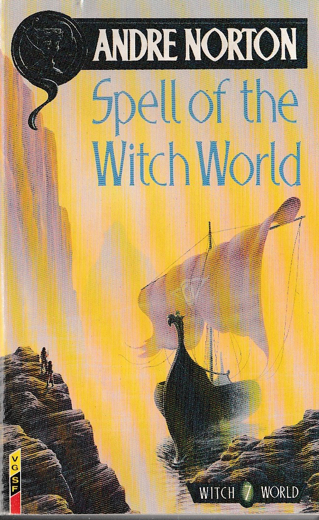 Andre Norton  SPELL OF THE WITCH WORLD front book cover image